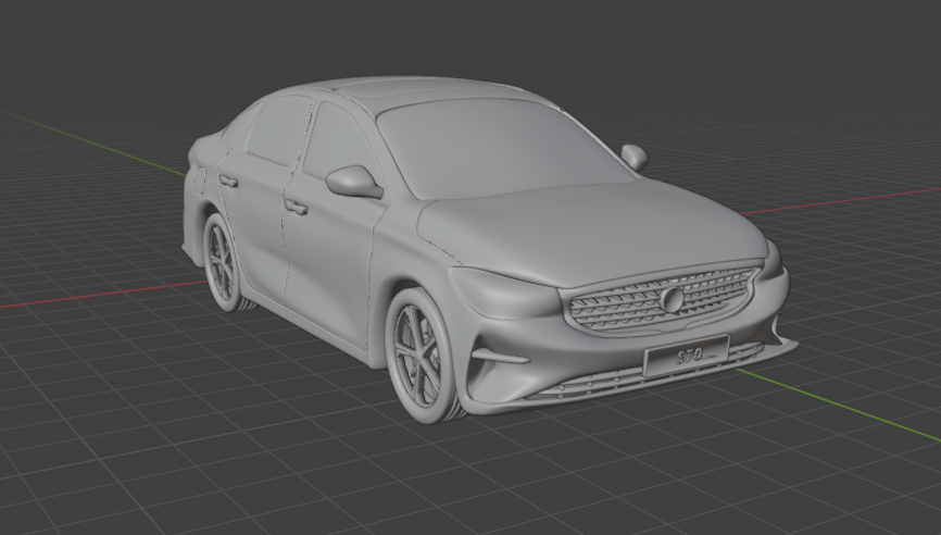 PROTON S70 1:32 Scale STL 3D Model - Image 2